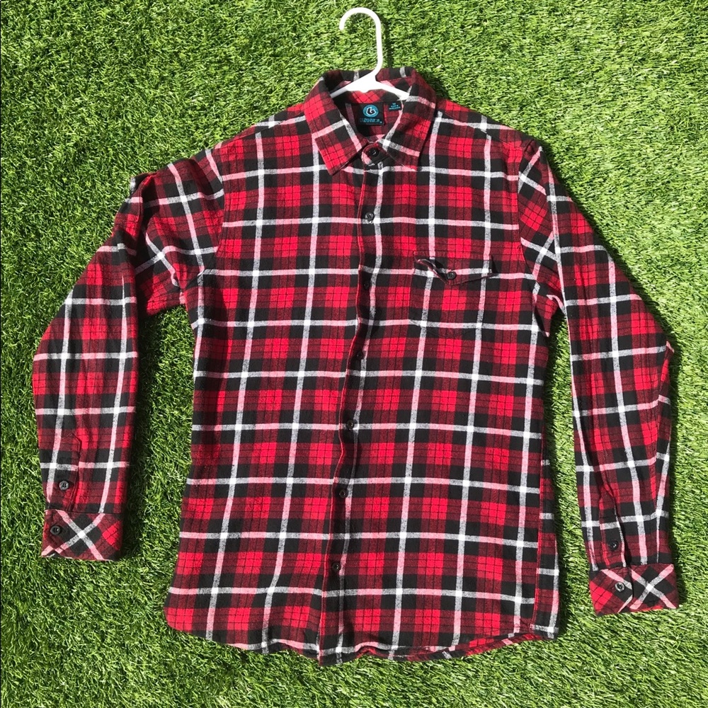 Cool checkered flannel.